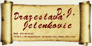 Dražeslava Jelenković vizit kartica